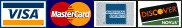 We accept all major credit cards.